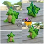 Dino Dragon Amigurumi by Articles of a Domestic Goddess