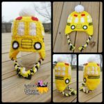 School Bus Hat by Articles of a Domestic Goddess